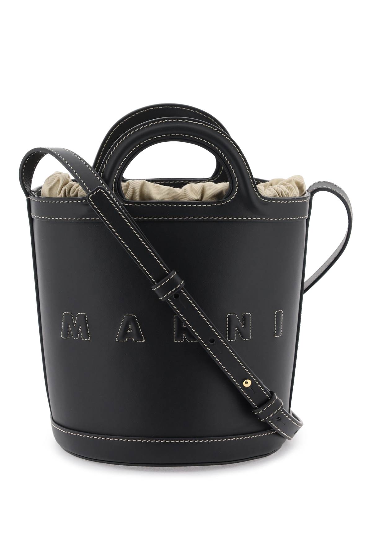 Marni Logo Quilted Shoulder Bag