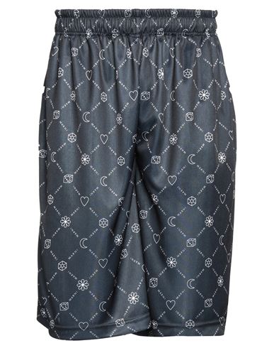 Marni Man Shorts & Bermuda Shorts Midnight blue Size 30 Polyester