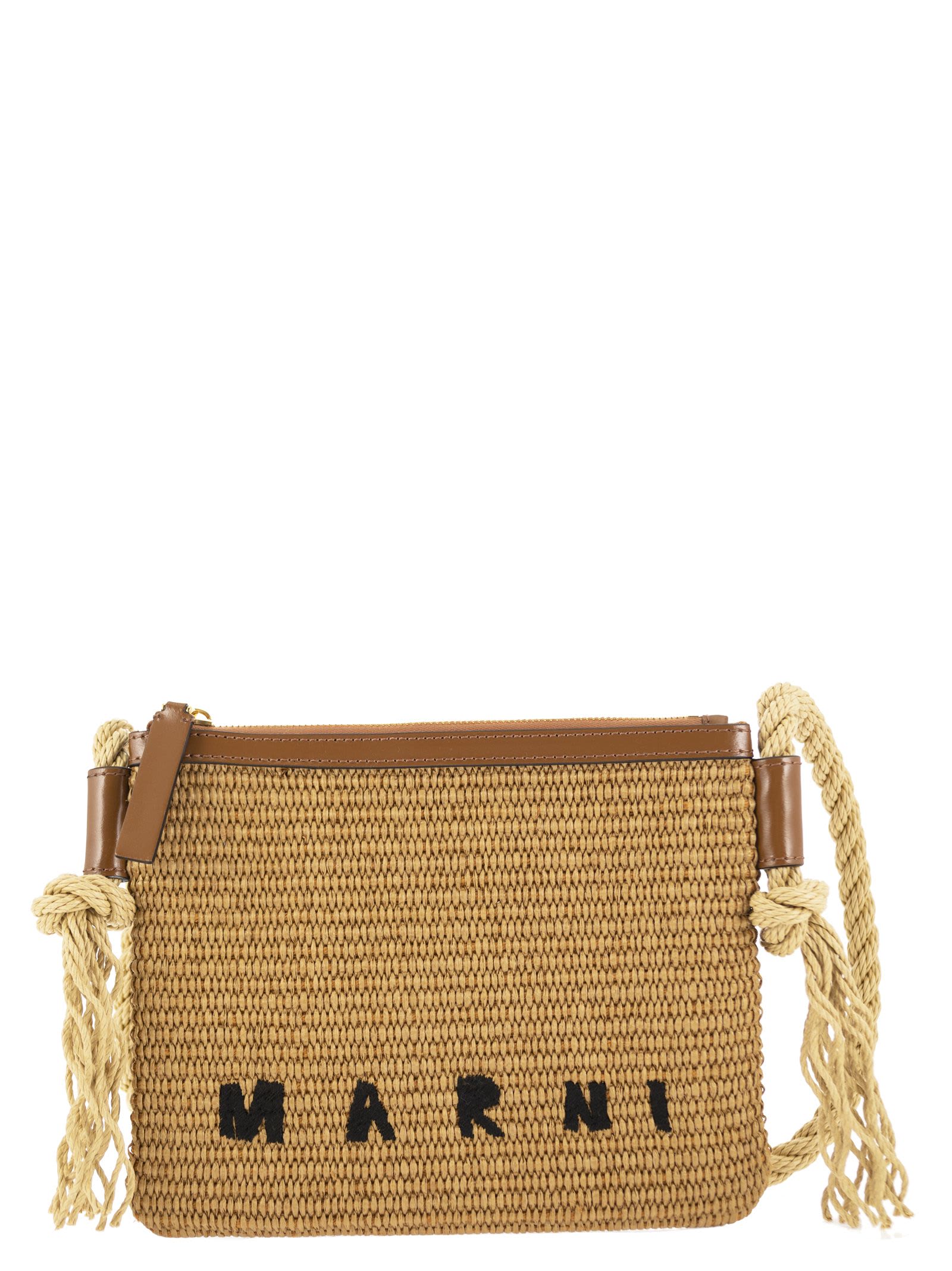 Marni Marcel - Summer Bag With Rope Shoulder Strap