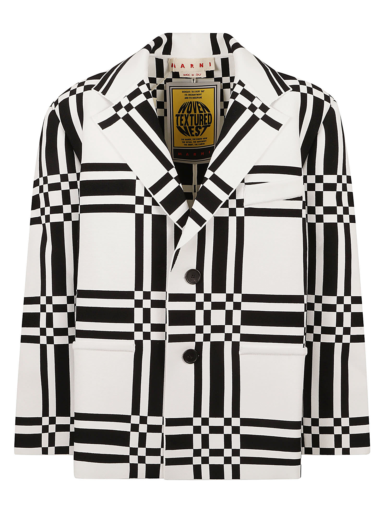 Marni Printed Buttoned Jacket