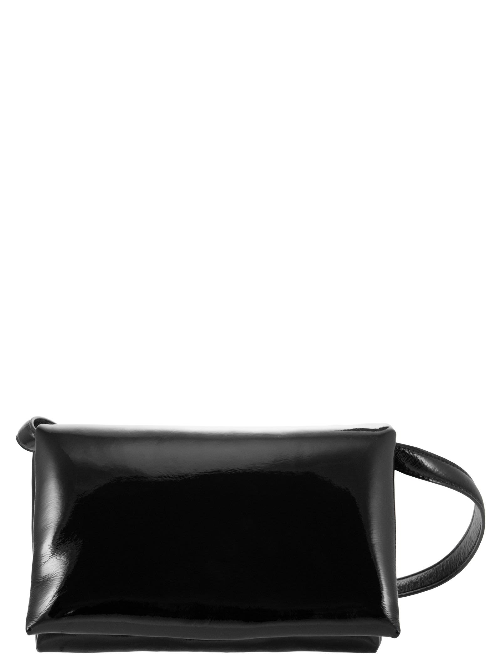 Marni Prisma - Patent Leather Shoulder Bag