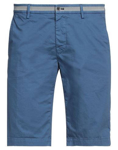 Mason's Man Shorts & Bermuda Shorts Azure Size 36 Cotton, Elastane