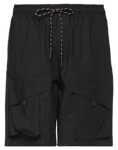 Masterpiece Of Rêver Paris Man Shorts & Bermuda Shorts Black Size S Cotton, Elastane