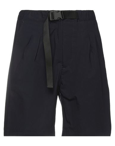 Messagerie Man Shorts & Bermuda Shorts Midnight blue Size 28 Cotton