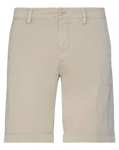 Modfitters Man Shorts & Bermuda Shorts Beige Size 36 Cotton, Elastane