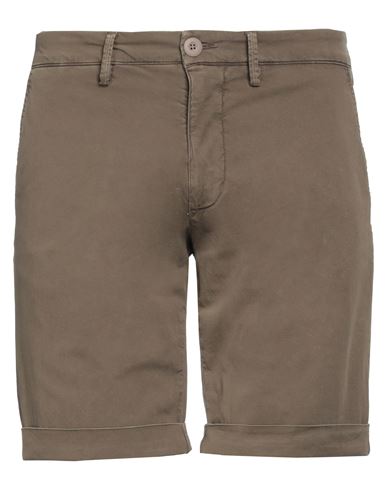 Modfitters Man Shorts & Bermuda Shorts Khaki Size 32 Cotton, Elastane