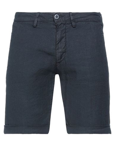 Modfitters Man Shorts & Bermuda Shorts Midnight blue Size 31 Linen, Cotton, Elastane