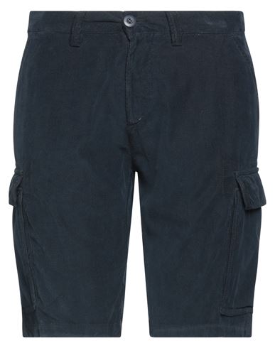 Modfitters Man Shorts & Bermuda Shorts Midnight blue Size 34 Cotton