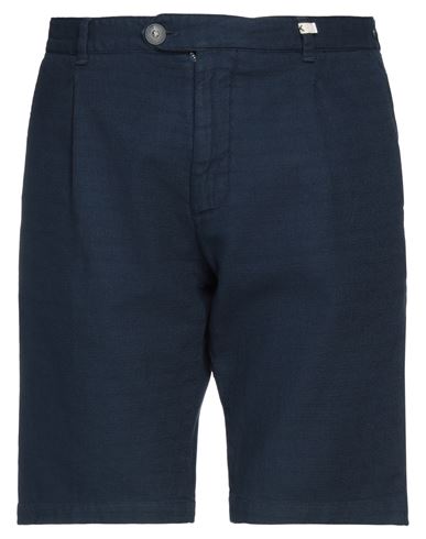 Myths Man Shorts & Bermuda Shorts Midnight blue Size 30 Cotton, Elastane