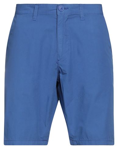 Napapijri Man Shorts & Bermuda Shorts Azure Size 31 Cotton