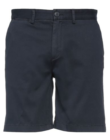 Napapijri Man Shorts & Bermuda Shorts Midnight blue Size 33 Cotton, Elastane