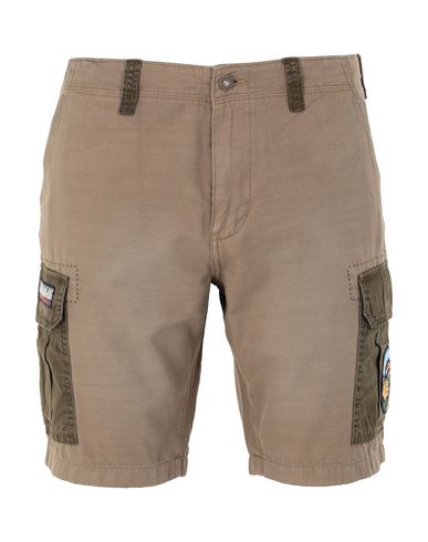 Napapijri Nishop Man Shorts & Bermuda Shorts Khaki Size 36 Cotton