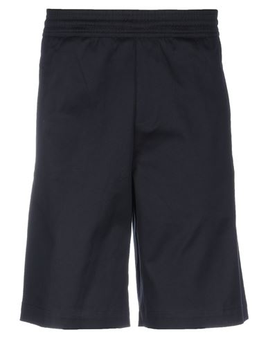 Neil Barrett Man Shorts & Bermuda Shorts Midnight blue Size 30 Cotton, Elastane