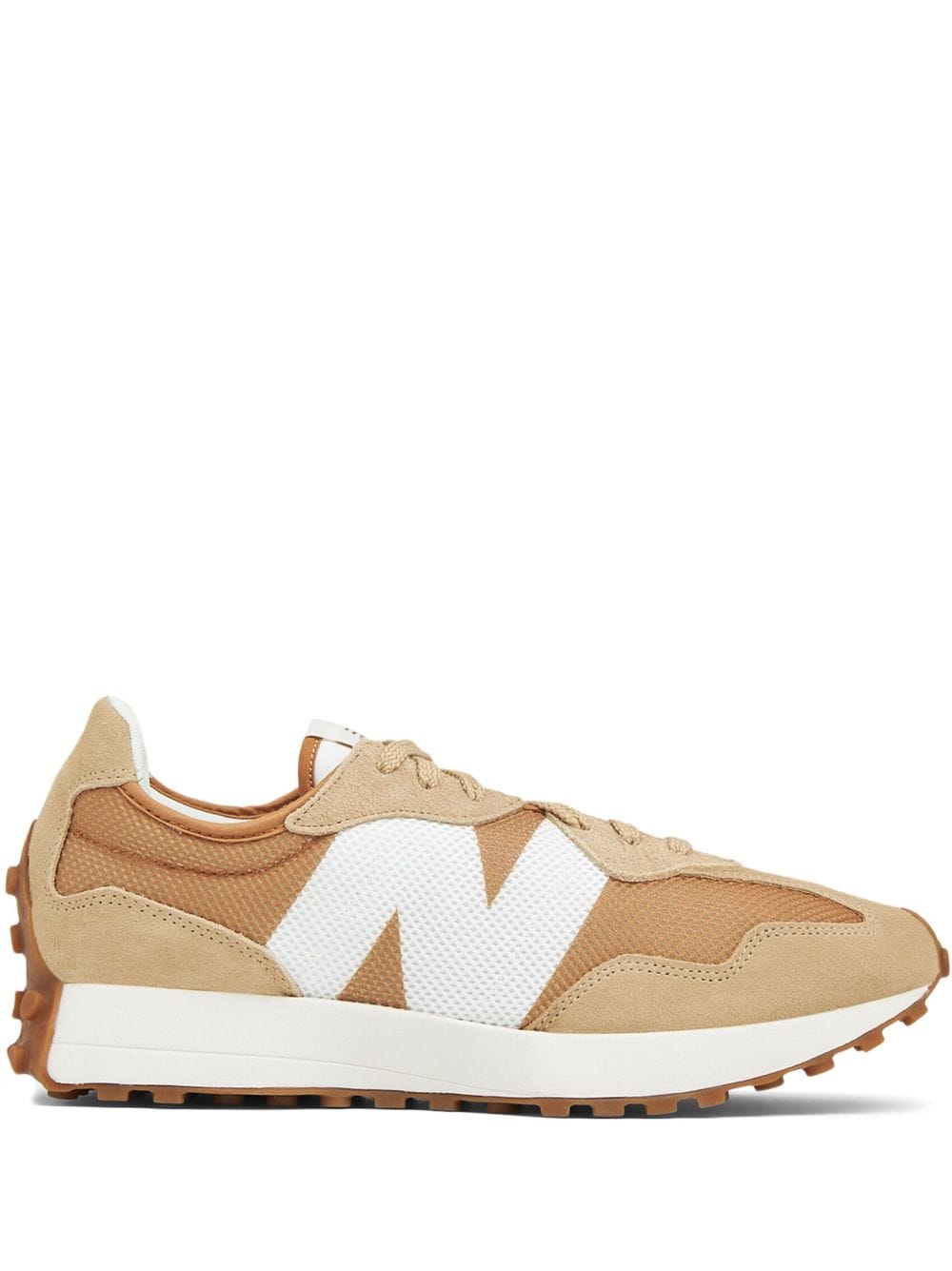 New Balance 327 logo-patch sneakers - Neutrals