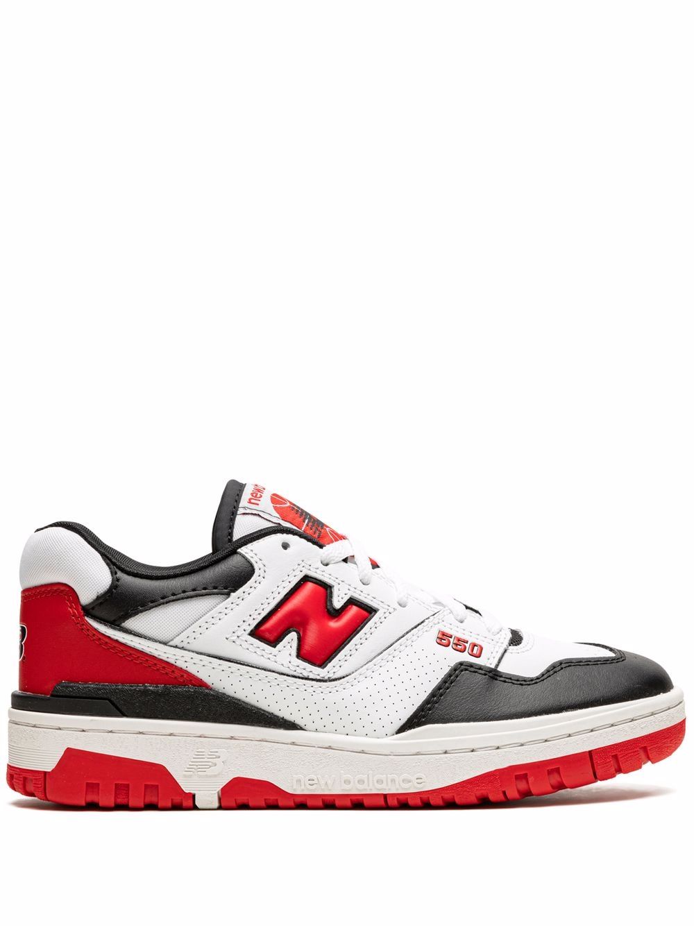 New Balance 550 "White/Red/Black" sneakers
