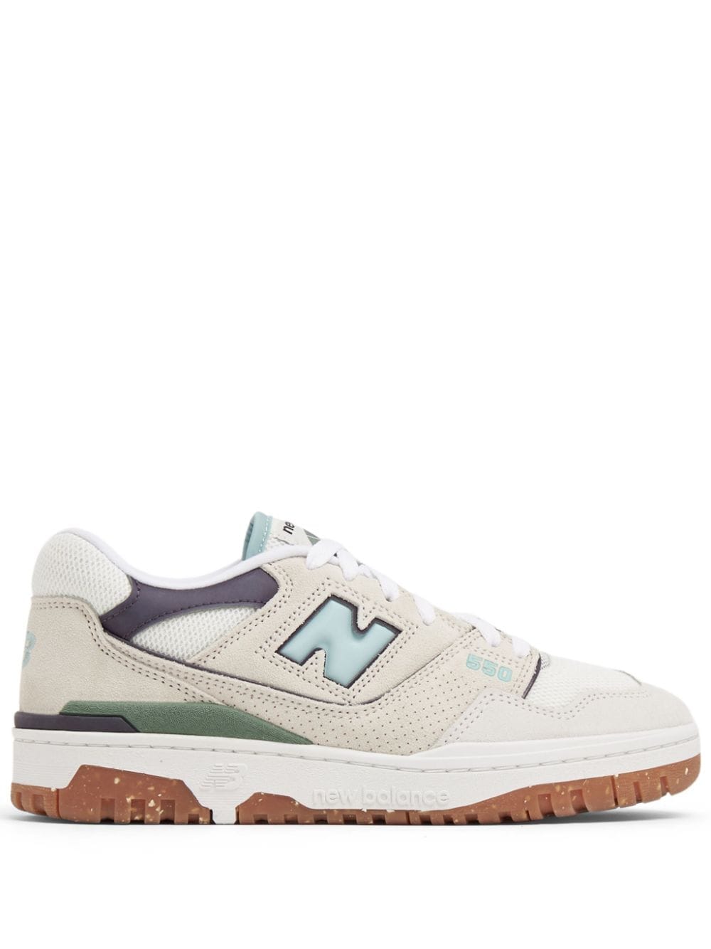 New Balance 550 logo-embossed sneakers - Neutrals