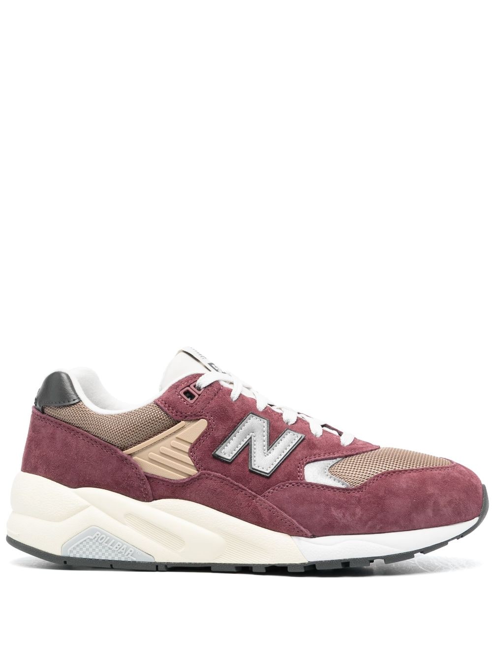 New Balance 580 chunky panelled sneakers - Red