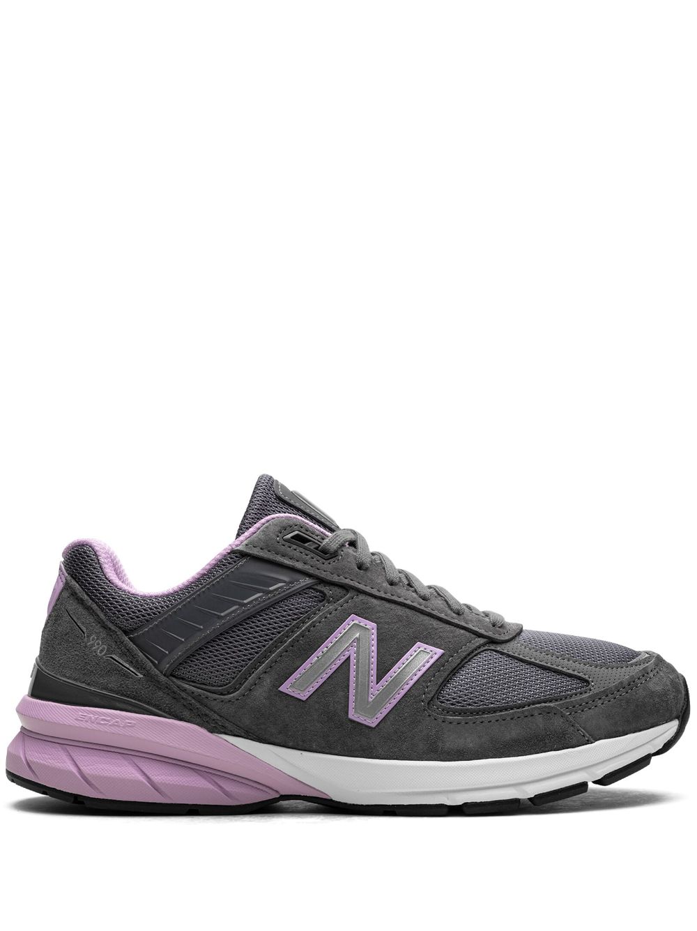 New Balance 990v5 "MiUSA Lead Dark Violet Glow" sneakers - Grey