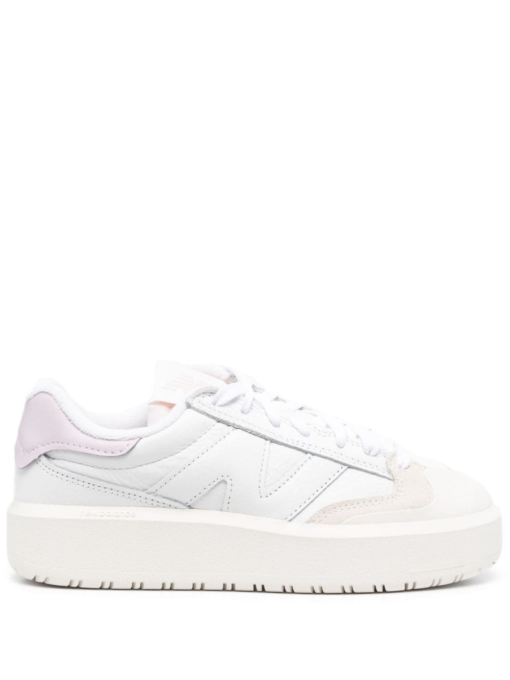 New Balance CT302 leather low-top sneakers - White
