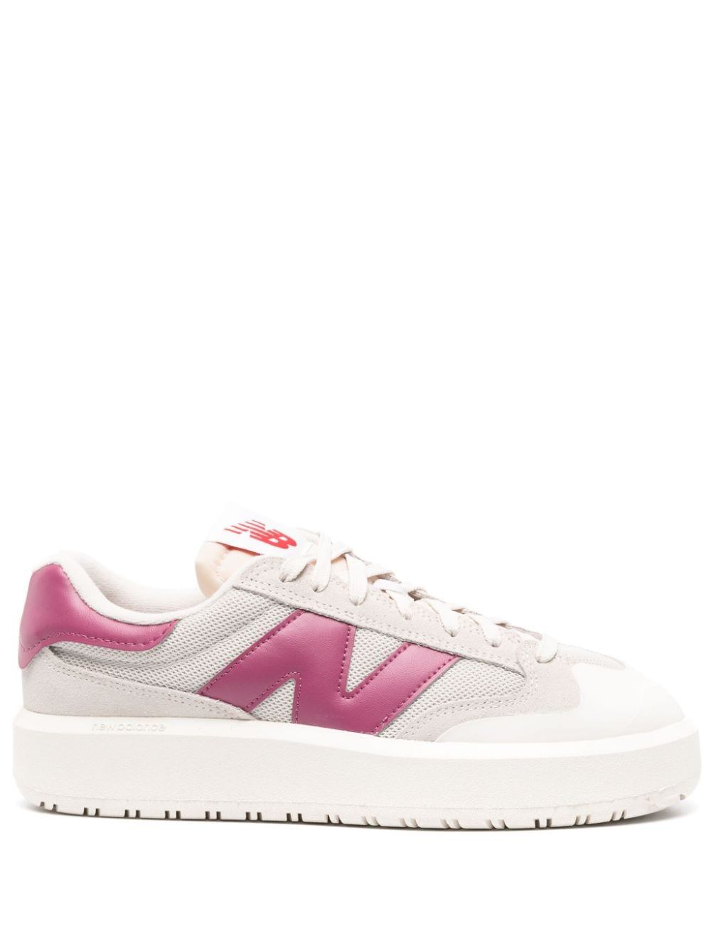 New Balance CT302 panelled leather sneakers - Neutrals