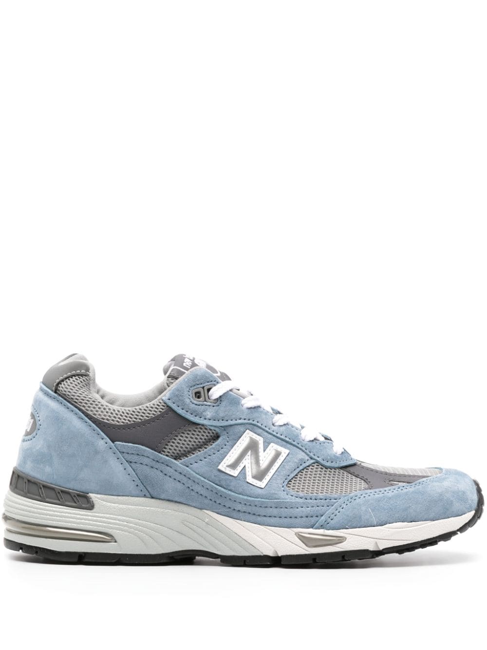 New Balance W991BGG suede sneakers - Blue