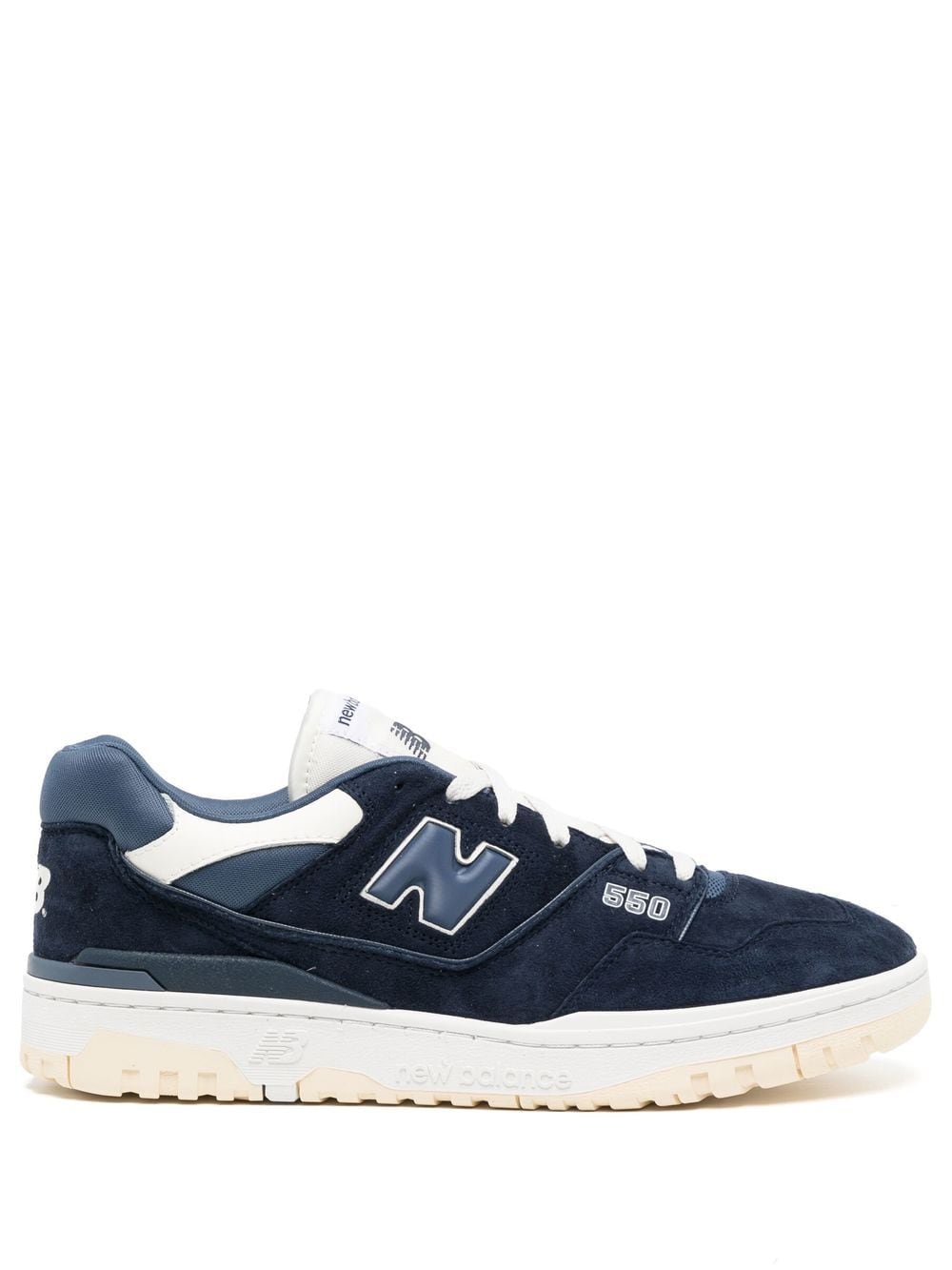 New Balance logo-patch lace-up sneakers - Blue