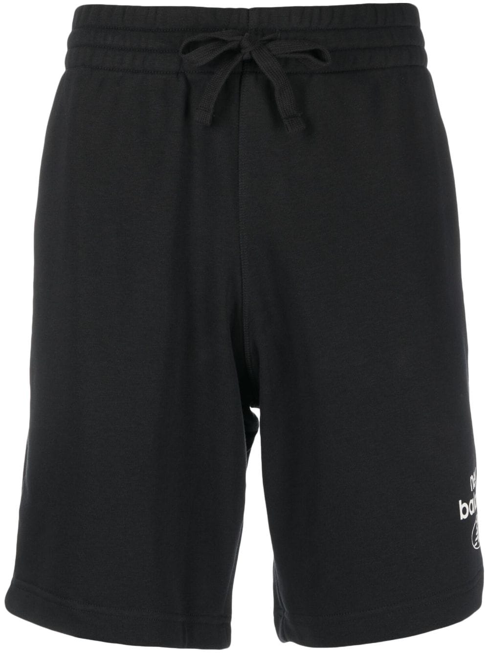 New Balance logo-print drawstring shorts - Black