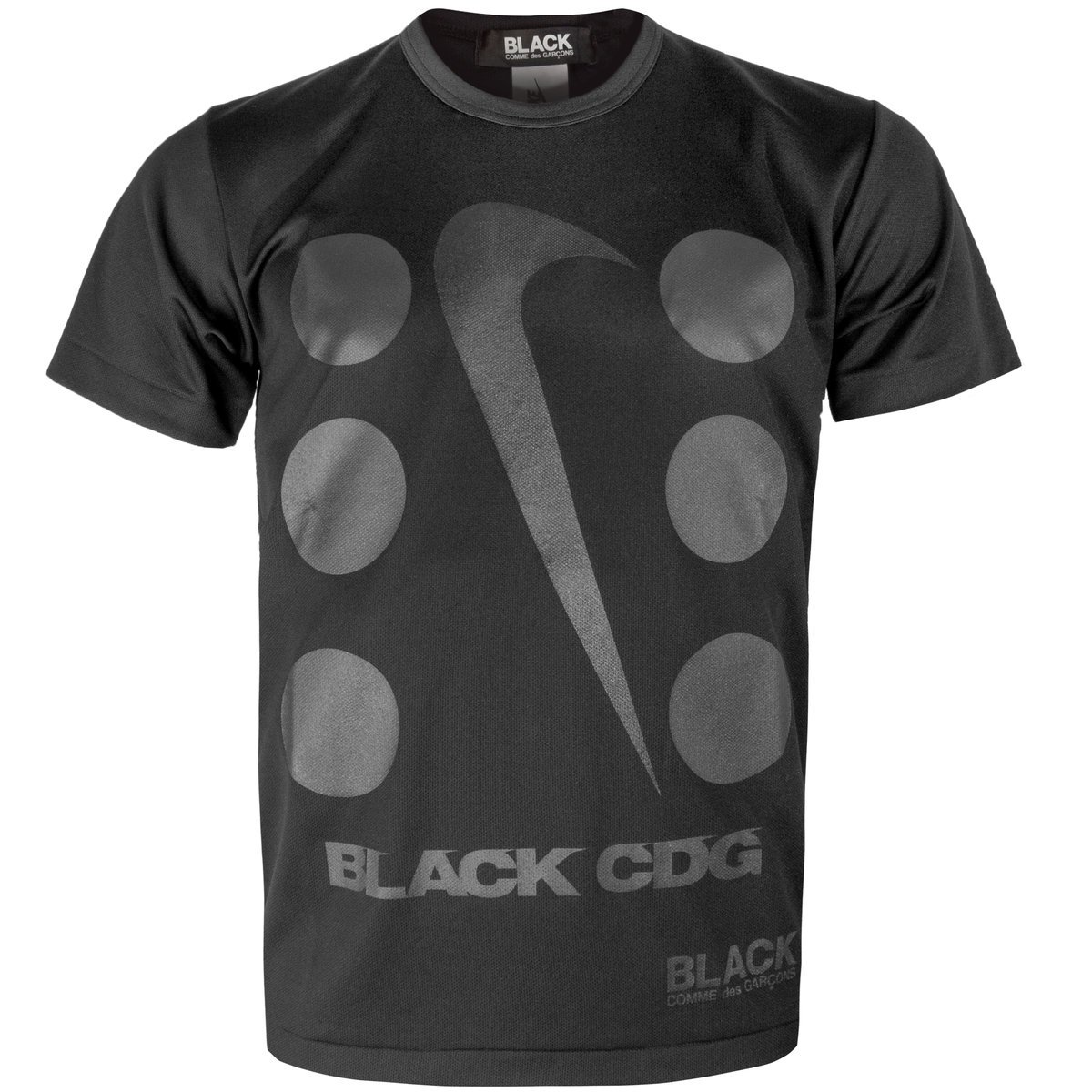Nike X Comme Des GarÇons Black Large Dot T-shirt S Black