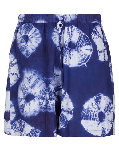 Nkwo X 8 By Yoox Man Shorts & Bermuda Shorts Midnight blue Size S Cotton