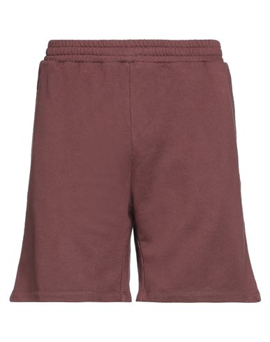 No. w Man Shorts & Bermuda Shorts Dark brown Size XL Cotton