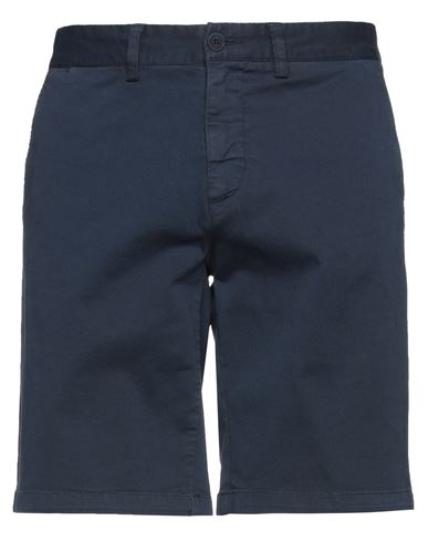 North Sails Man Shorts & Bermuda Shorts Midnight blue Size 28 Cotton, Elastane