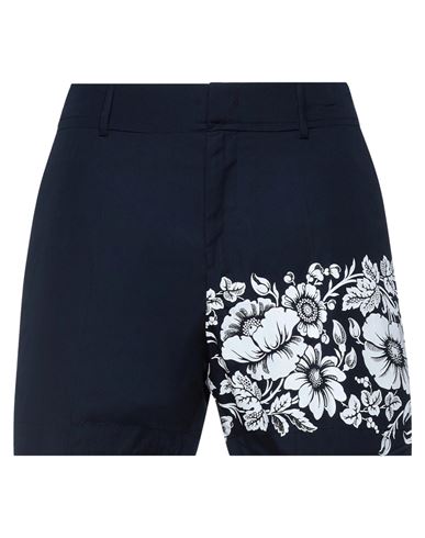 N°21 Man Shorts & Bermuda Shorts Midnight blue Size 32 Cotton