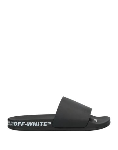 Off-white Man Sandals Black Size 13 Textile fibers