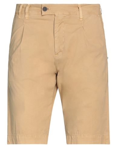 Officina 36 Man Shorts & Bermuda Shorts Beige Size 28 Cotton, Elastane