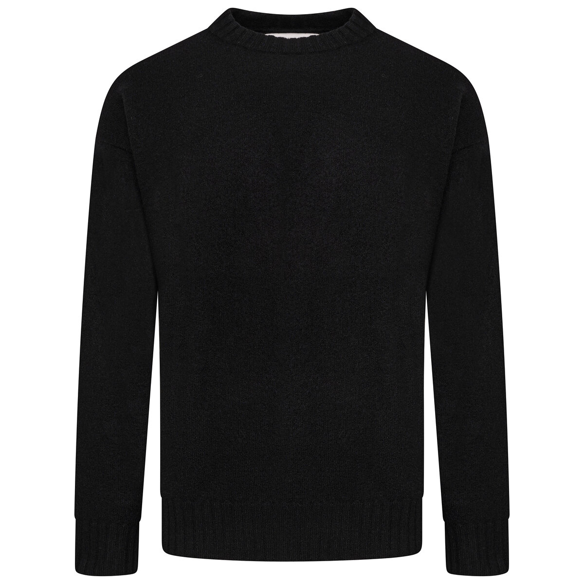 Oversized Wool Blend Sweater 52 Black