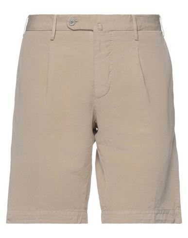 Pal Zileri Man Shorts & Bermuda Shorts Beige Size 40 Cotton, Linen