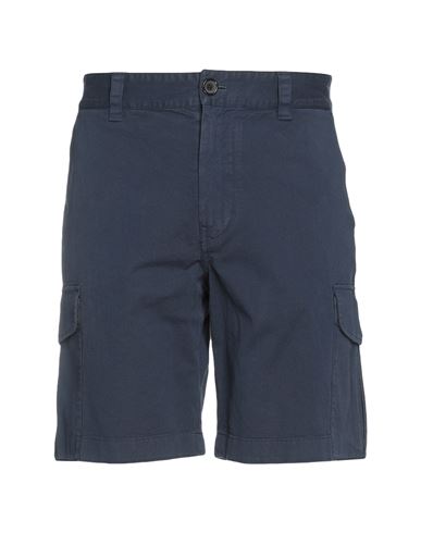 Paul Smith Man Shorts & Bermuda Shorts Blue Size S Cotton, Linen, Elastane