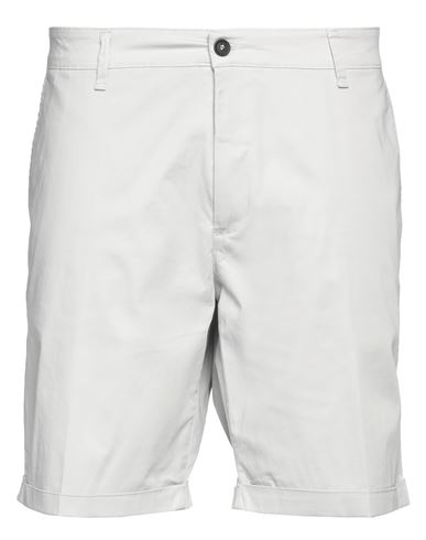 Peuterey Man Shorts & Bermuda Shorts Grey Size 40 Cotton, Elastane
