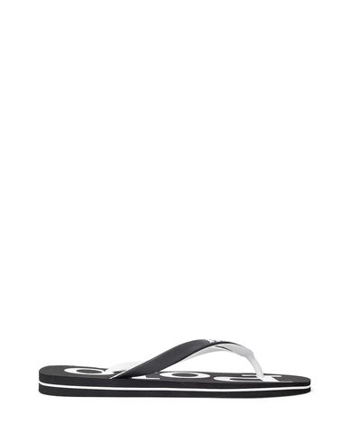 Polo Ralph Lauren Bolt Logo Flip-flop Man Thong sandal Black Size 12 Rubber
