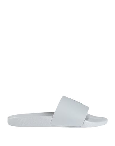 Polo Ralph Lauren Man Sandals Light grey Size 9 Thermoplastic polyurethane