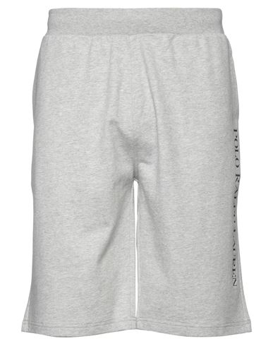 Polo Ralph Lauren Man Shorts & Bermuda Shorts Light grey Size XXL Cotton, Polyester