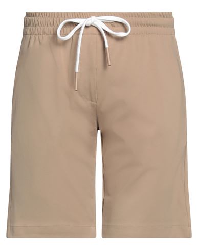 Primo Emporio Man Shorts & Bermuda Shorts Sand Size XXL Cotton, Polyamide, Elastane