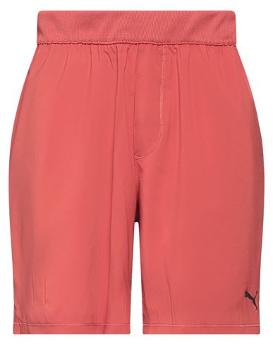 Puma Man Shorts & Bermuda Shorts Coral Size L Polyester