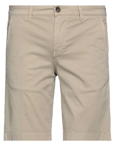 Re_hash Man Shorts & Bermuda Shorts Beige Size 31 Cotton, Elastane