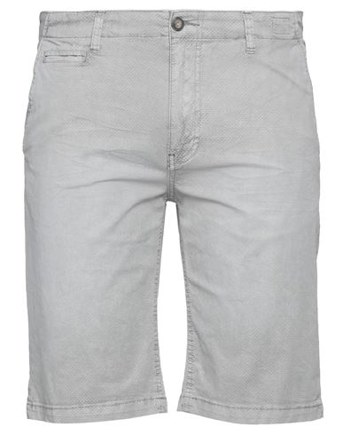 Richfield Man Shorts & Bermuda Shorts Grey Size 38 Cotton, Elastane