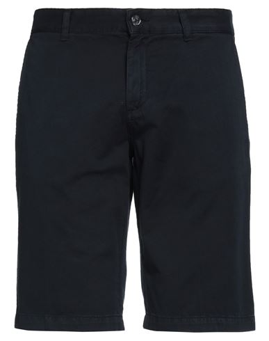 Robe Di Kappa Man Shorts & Bermuda Shorts Midnight blue Size 32 Cotton