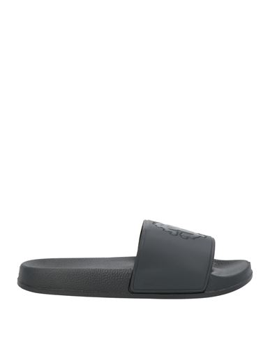 Roberto Cavalli Man Sandals Black Size 5 Rubber