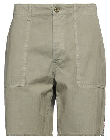 Roÿ Roger's Man Shorts & Bermuda Shorts Military green Size 34 Cotton