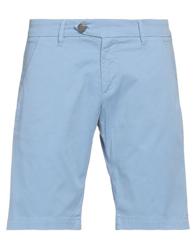 Roÿ Roger's Man Shorts & Bermuda Shorts Sky blue Size 28 Cotton, Elastane