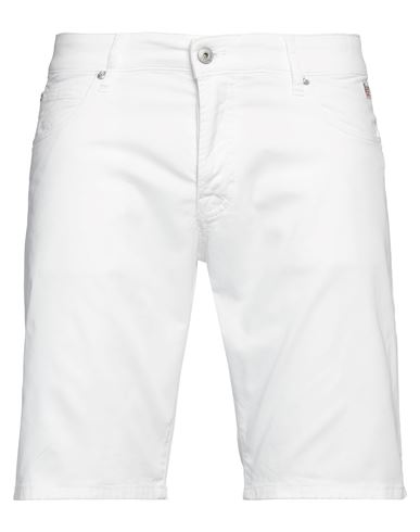 Roÿ Roger's Man Shorts & Bermuda Shorts White Size 36 Cotton, Elastane